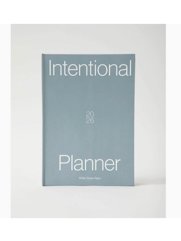 Wilde House Paper 2026 Intentional Planner