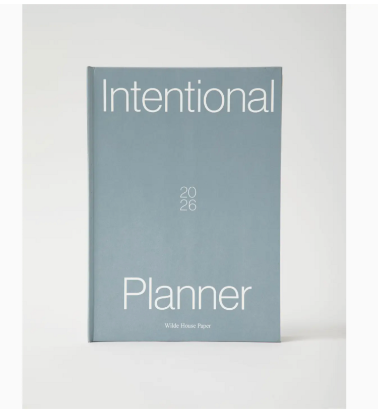 Wilde House Paper 2026 Intentional Planner