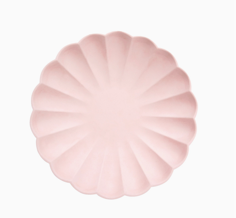 Meri Meri Small Candy Pink Compostable Plates  48ct