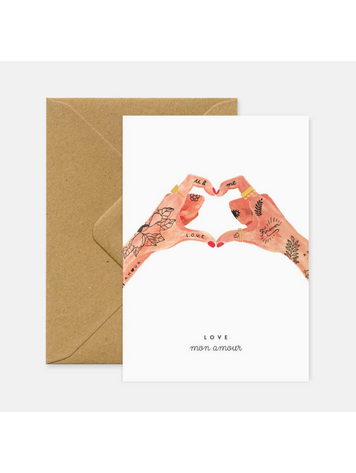 ALL THE WAYS TO SAY Hands of love