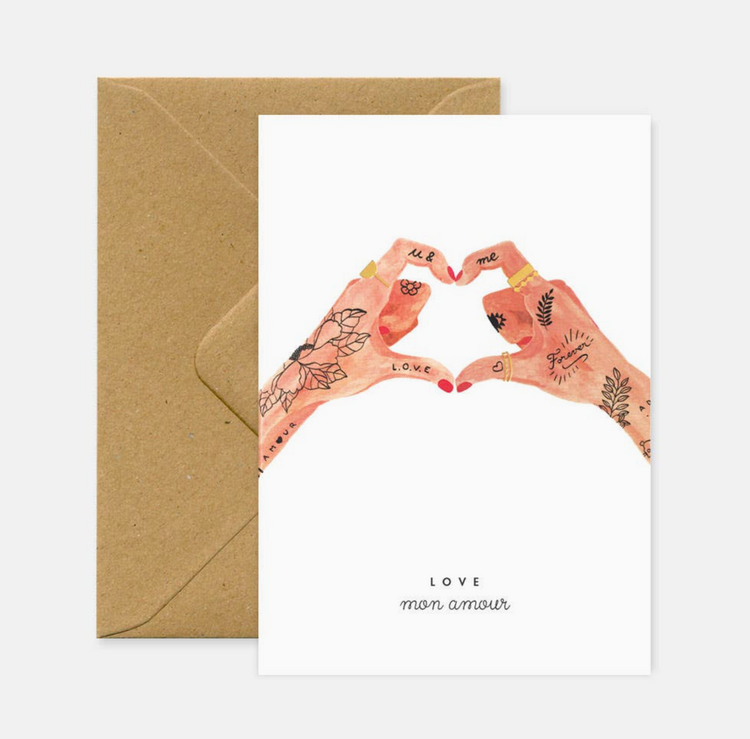 ALL THE WAYS TO SAY Hands of love