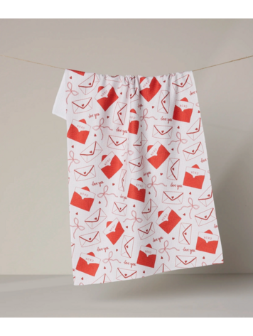 Geometry Signed Tea Towel