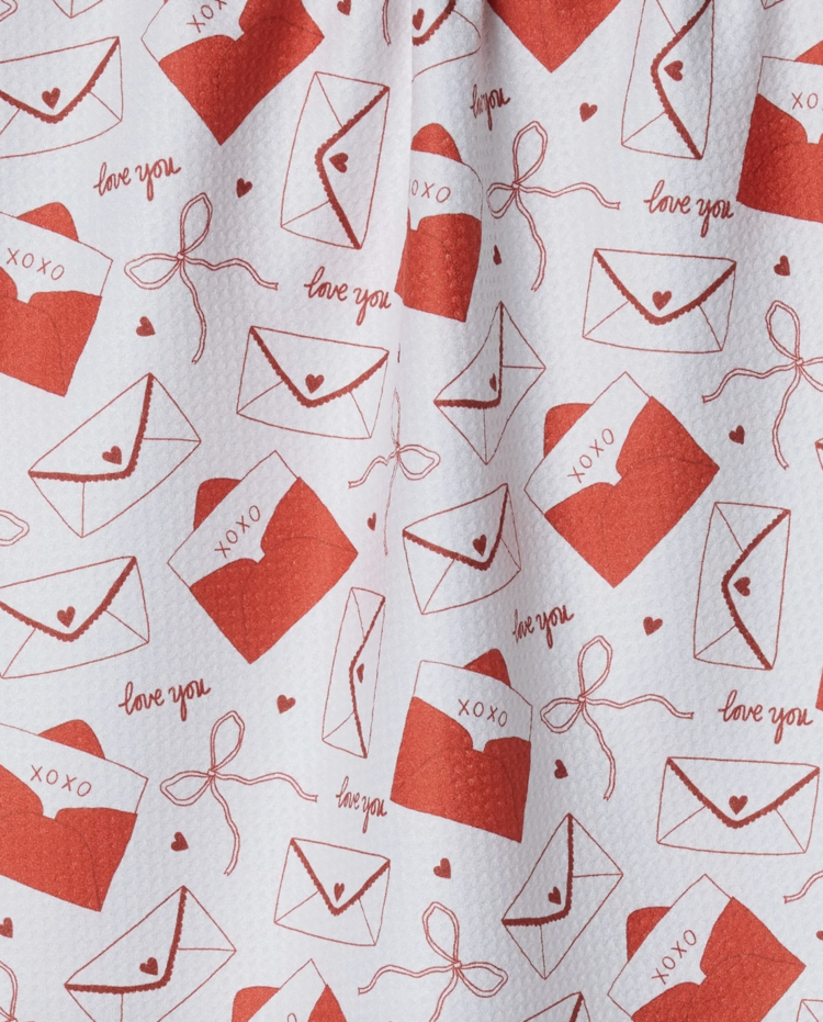 Geometry Signed Tea Towel