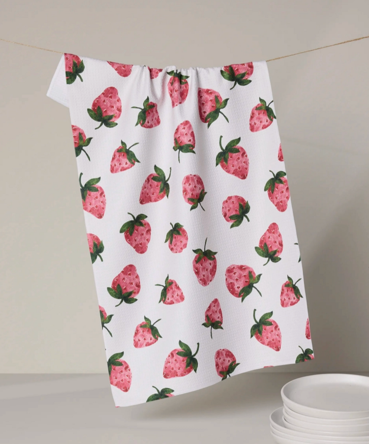 Geometry The Sweetest Tea Towel