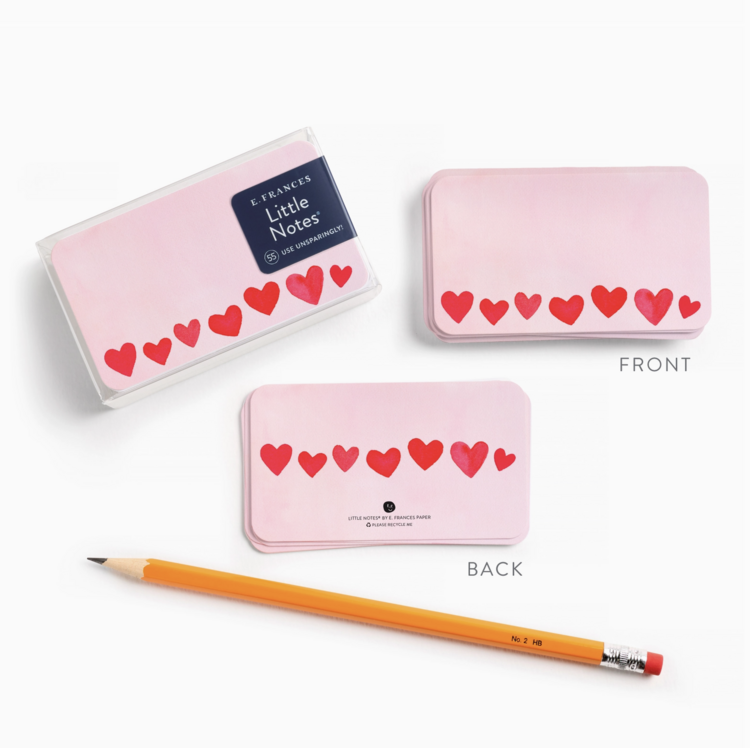 E. Frances Paper Studio Mini Hearts Blush Little Notes®