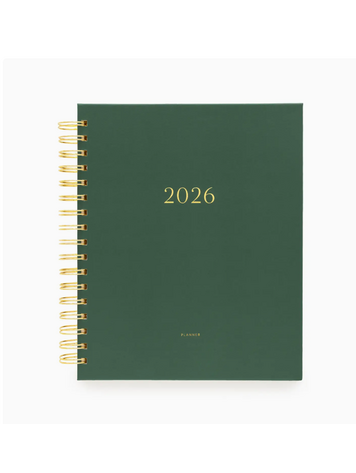 Sugar Paper 2026 Forest Green Signature Spiral