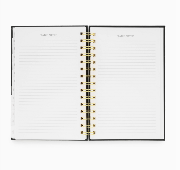 Sugar Paper 2026 Forest Green Small Spiral Planner