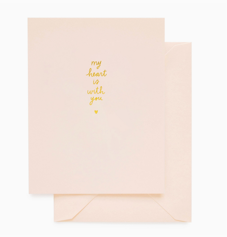 Sugar Paper My heart is with you