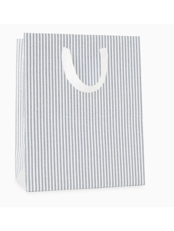 Sugar Paper Blue Stripe Bag