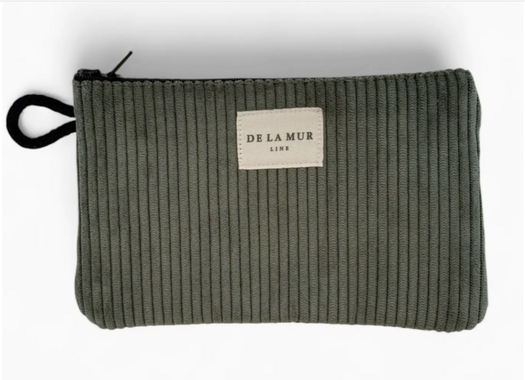 DE LA MUR LINE Small Makeup Bag / Coin Purse