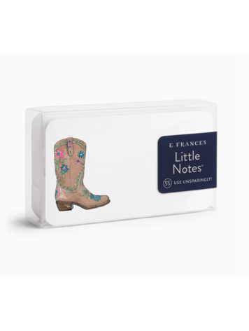 E. Frances Paper Studio Cowboy Boot Little Notes®