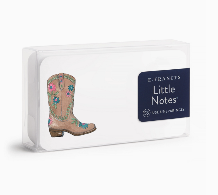 E. Frances Paper Studio Cowboy Boot Little Notes®