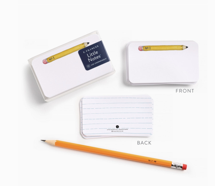 E. Frances Paper Studio No. 1 Pencil Little Notes