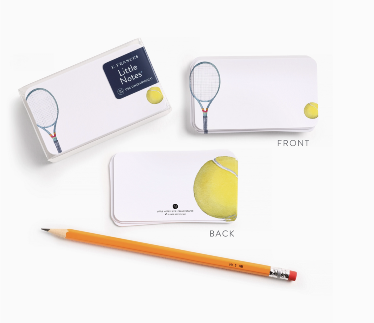 E. Frances Paper Studio Tennis Little Notes