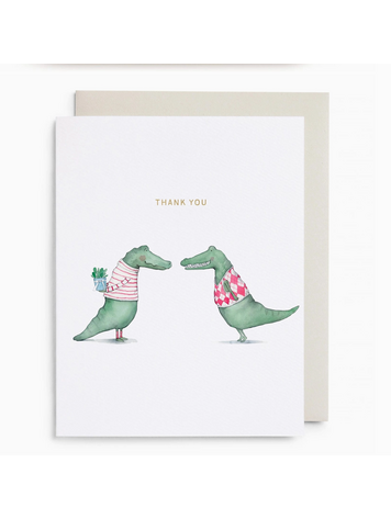 E. Frances Paper Studio Alligator Thank You