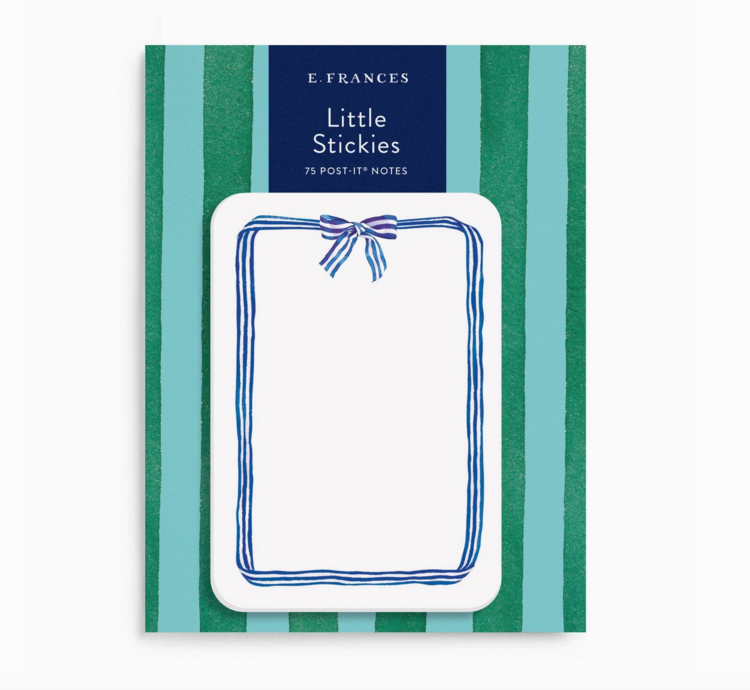 E. Frances Paper Studio Blue Ribbon Little Stickies