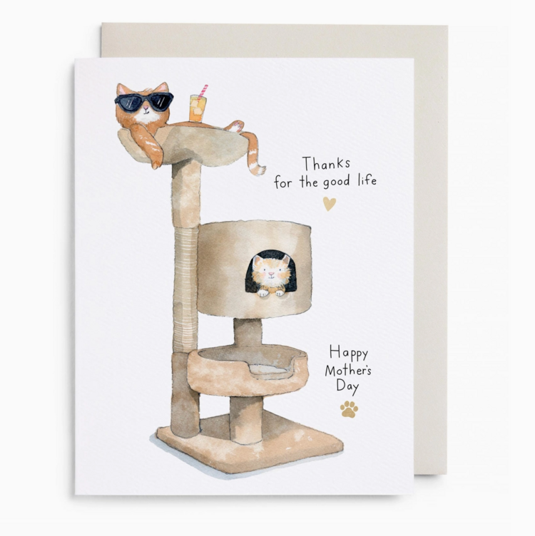 E. Frances Paper Studio Cat Condo Mom