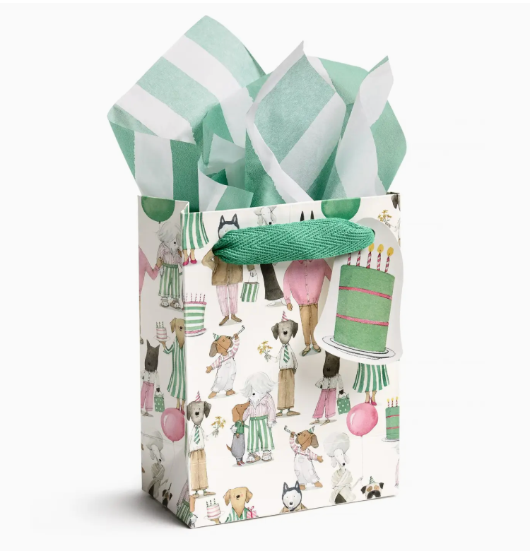 E. Frances Paper Studio Dog Party Gift Bag - Medium