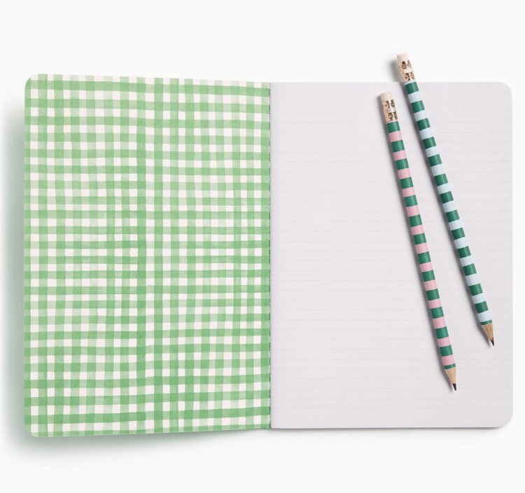 E. Frances Paper Studio Gardener Set of Two Stitched Notebooks