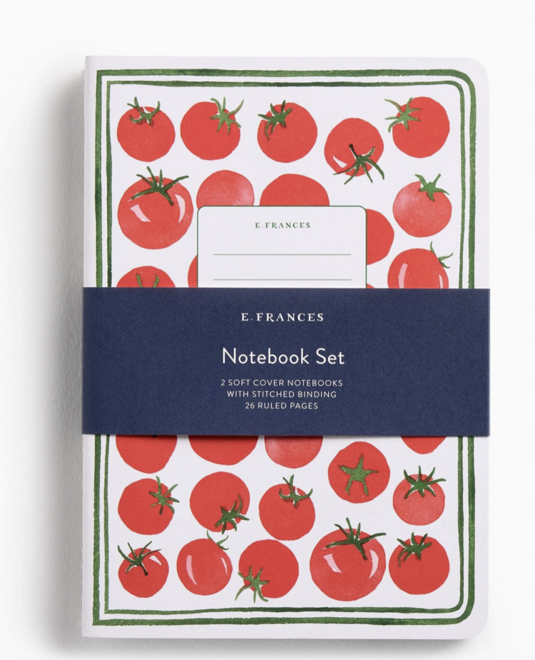 E. Frances Paper Studio Gardener Set of Two Stitched Notebooks