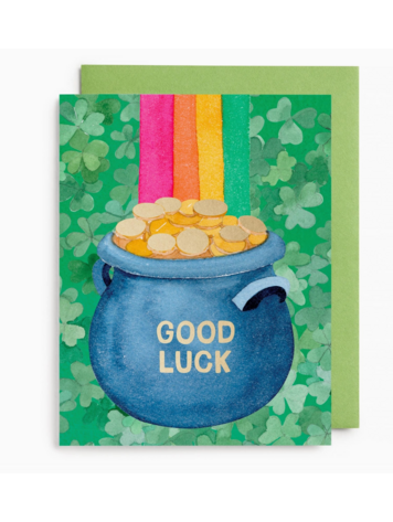 E. Frances Paper Studio Good Luck Greeting Card
