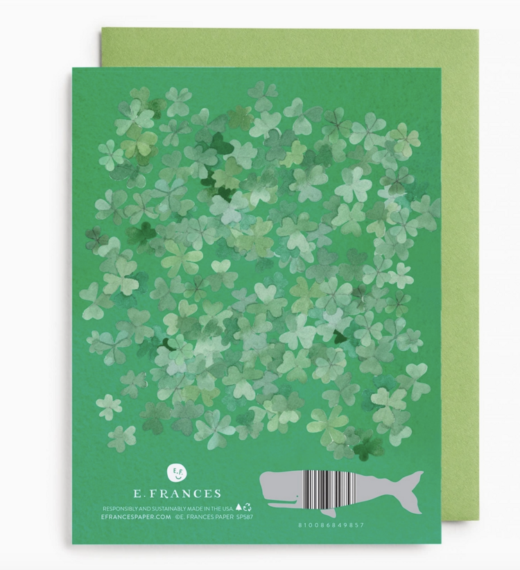 E. Frances Paper Studio Good Luck Greeting Card