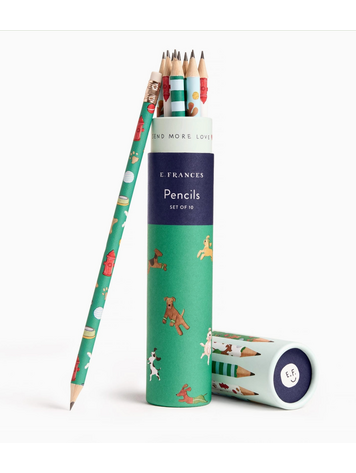 E. Frances Paper Studio Off Leash Set of 10 Pencils