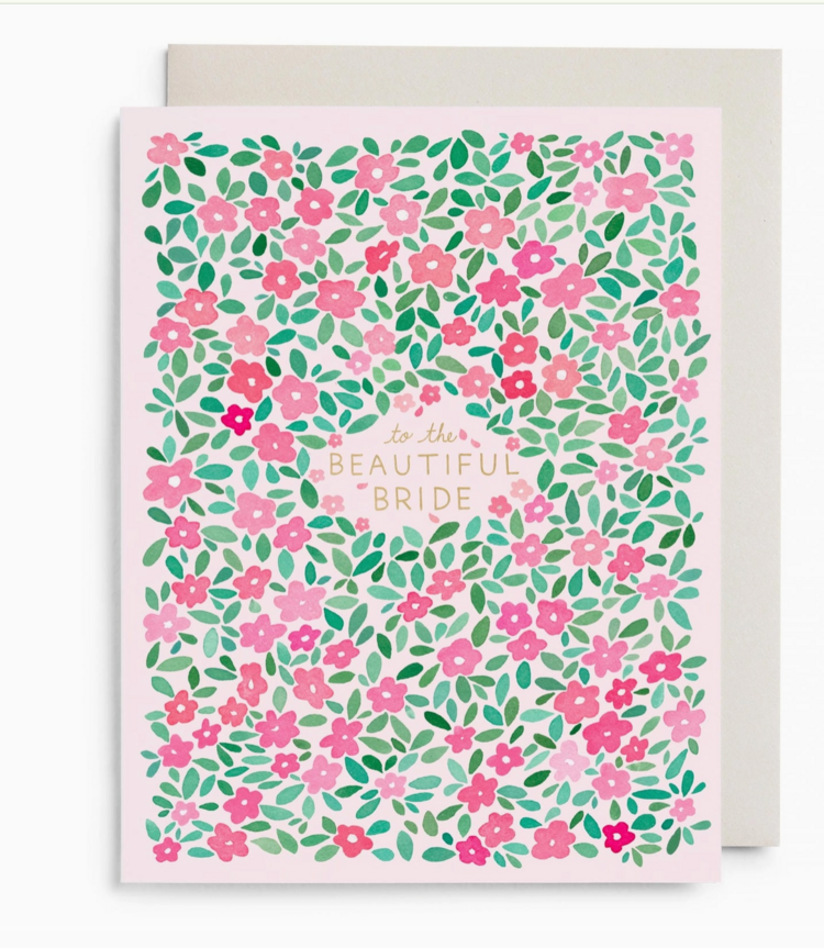 E. Frances Paper Studio Pink Petals Bridal