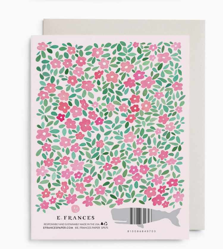 E. Frances Paper Studio Pink Petals Bridal