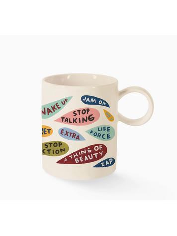 Fringe Studio Saratoga Mug - Mr Wake Up