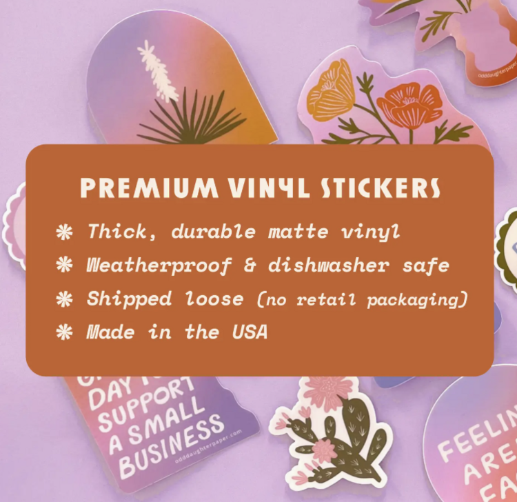 Odd Daughter Paper Co. San Diego Sticker Sheet