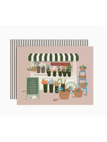 Amy Heitman Flower Stall Thank You