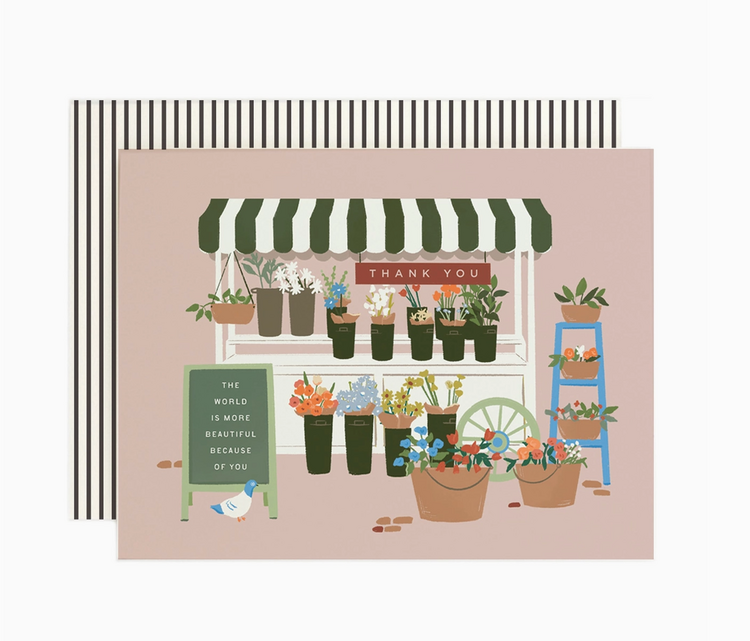 Amy Heitman Flower Stall Thank You