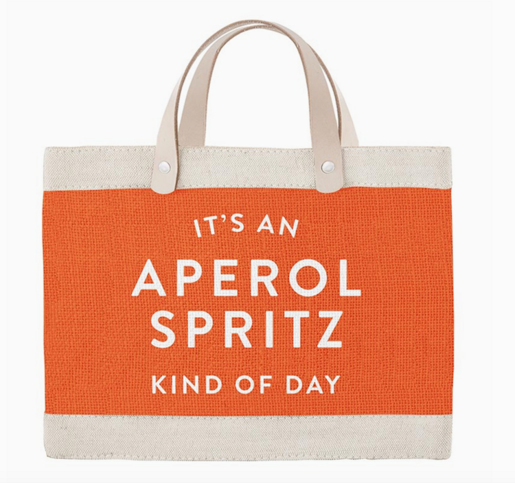 Santa Barbara Design Studio Mini Market Tote - Aperol Spritz