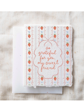 Paper Baristas Grateful For You, My Sweet Friend