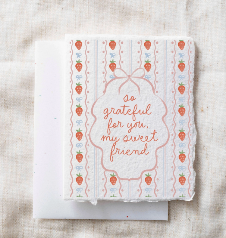 Paper Baristas Grateful For You, My Sweet Friend