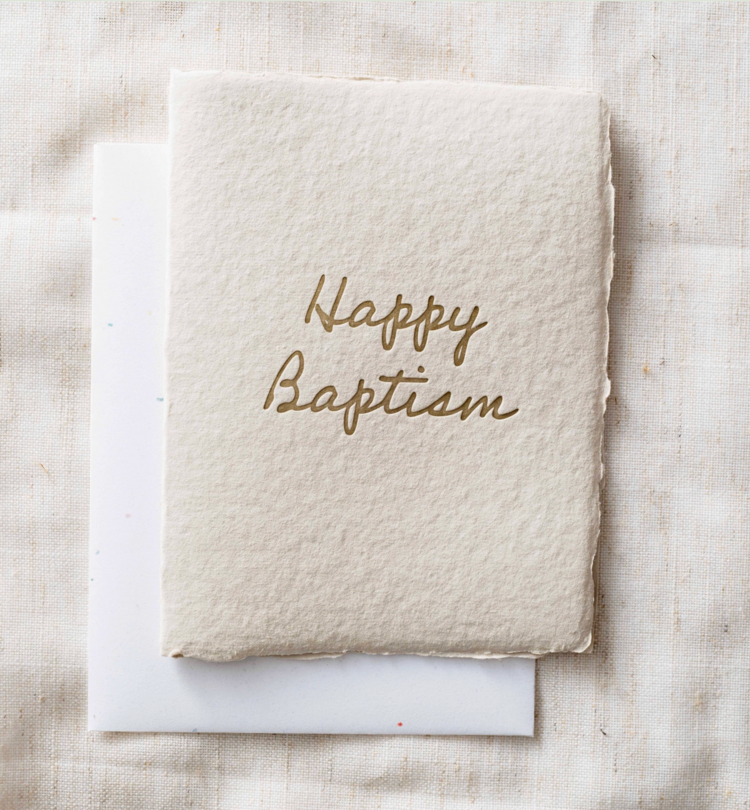 Paper Baristas Happy Baptism | Christian Religious