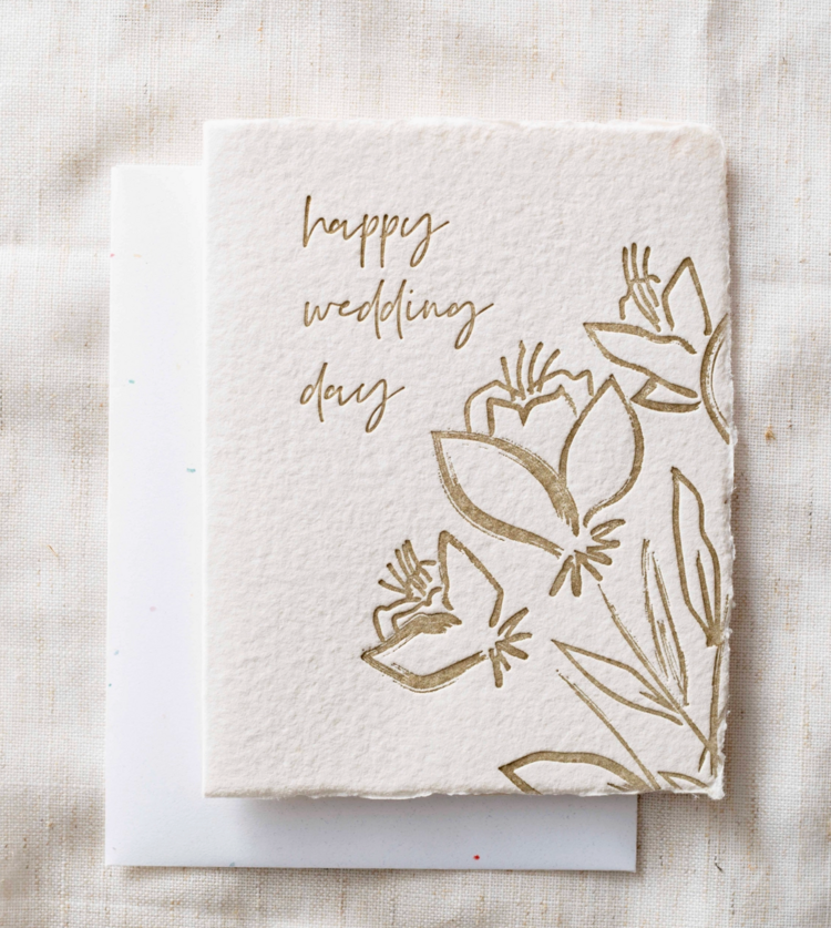 Paper Baristas Happy Wedding Day