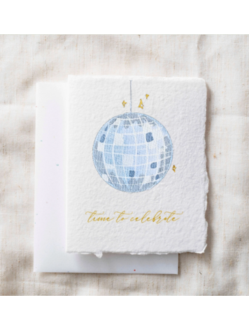 Paper Baristas Time To Celebrate | Handmade Disco