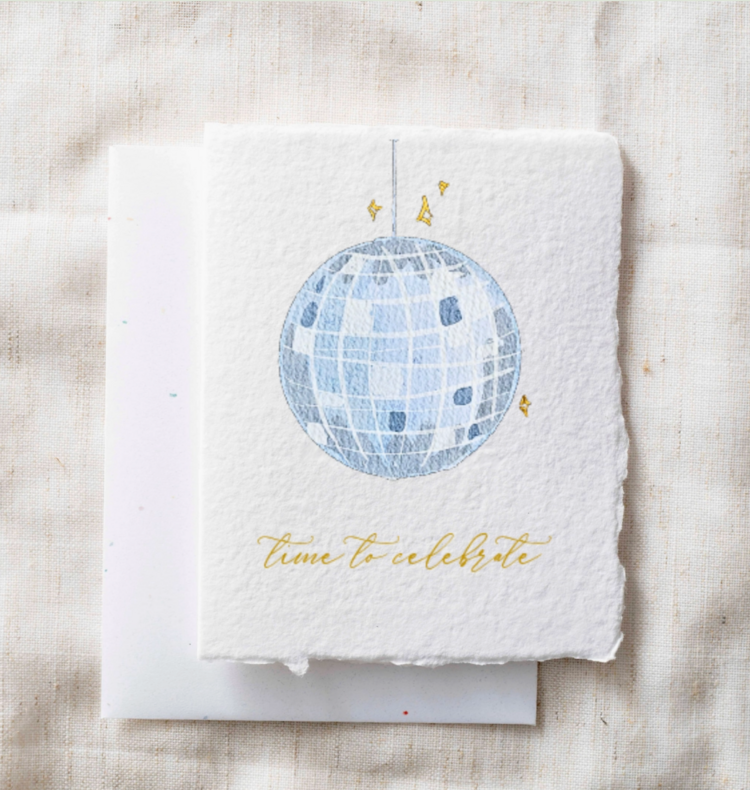 Paper Baristas Time To Celebrate | Handmade Disco