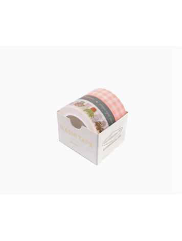 Designworks Ink Washi Tape, Set of 3 - Plant Lover