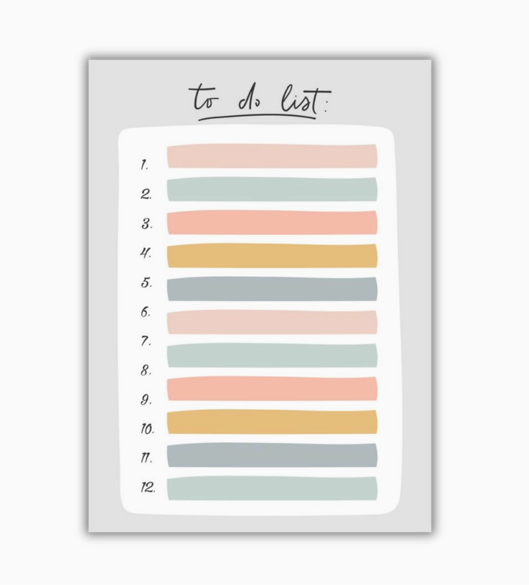 Post-it® Notes Color Block To Do Post-It® Note - 6x8 - Task Sticky Notes