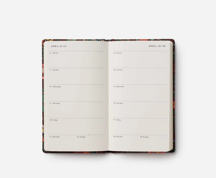 Rifle Paper Co. 2026 Gracie 12-Month Hardcover Pocket Planner