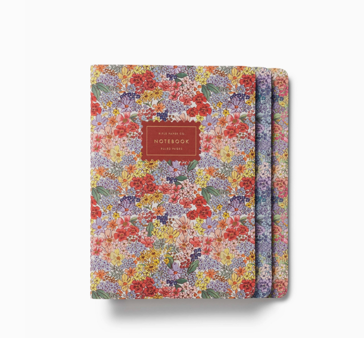 Rifle Paper Co. Assorted Set of 3 Mimi Notebooks