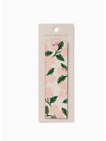 Rifle Paper Co. Pink Hydrangea Bookmark
