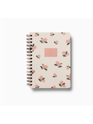 Rifle Paper Co. Pink Hydrangea Spiral Notebook