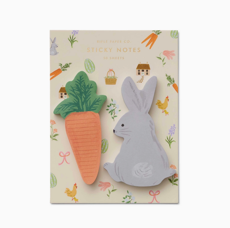Rifle Paper Co. Spring Farm Easter Sticky Notes