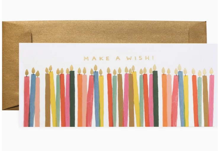 Rifle Paper Co. Make A Wish Candles