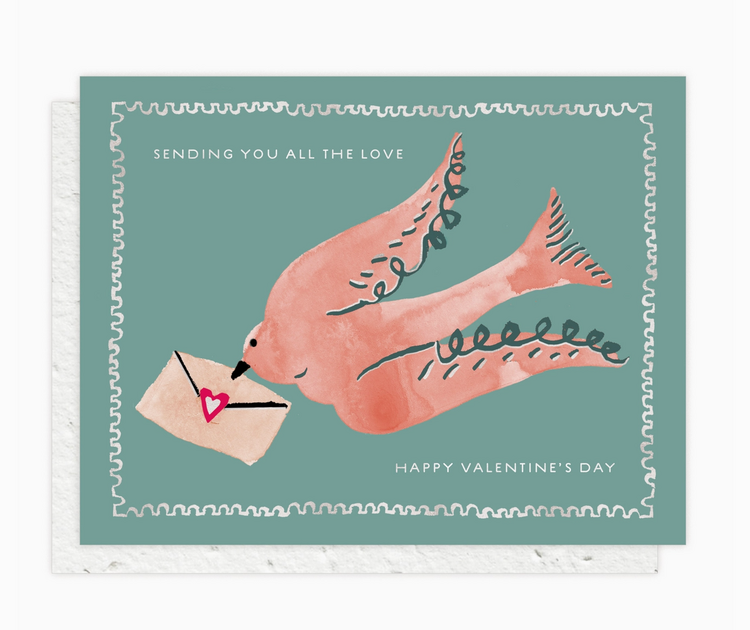 Seedlings Dove - Valentine's