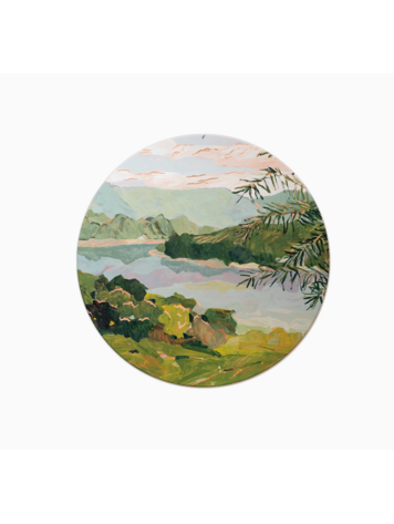 Seedlings River Bank Coaster